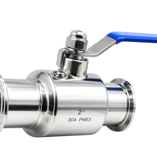 VÁLVULA ESFÉRICA 2 VIAS SANITARO CLAMP