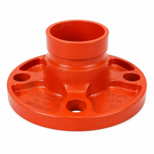 BRIDA (ADAPTOR FLANGE) TIPO ADAPTADOR ANSI 125-150 RANURADA FIERRO DUCTIL ASTM A536 CERTICACION UL-FM MOD. 321GA MECH (JINAN MEIDE)
