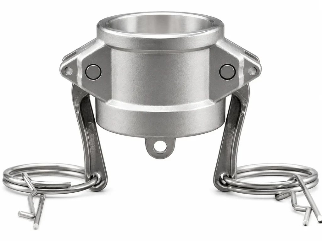 CAMLOCK TIPO DC ACERO INOXIDABLE SS316 ACOPLE CON TAPA HEMBRA