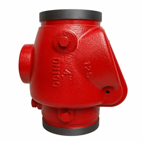 VÁLVULA CHECK SWING (ANTIRRETORNO) RANURADA FIERRO DÚCTIL ASTM A536 350 PSI ULFM   FLOWCOM
