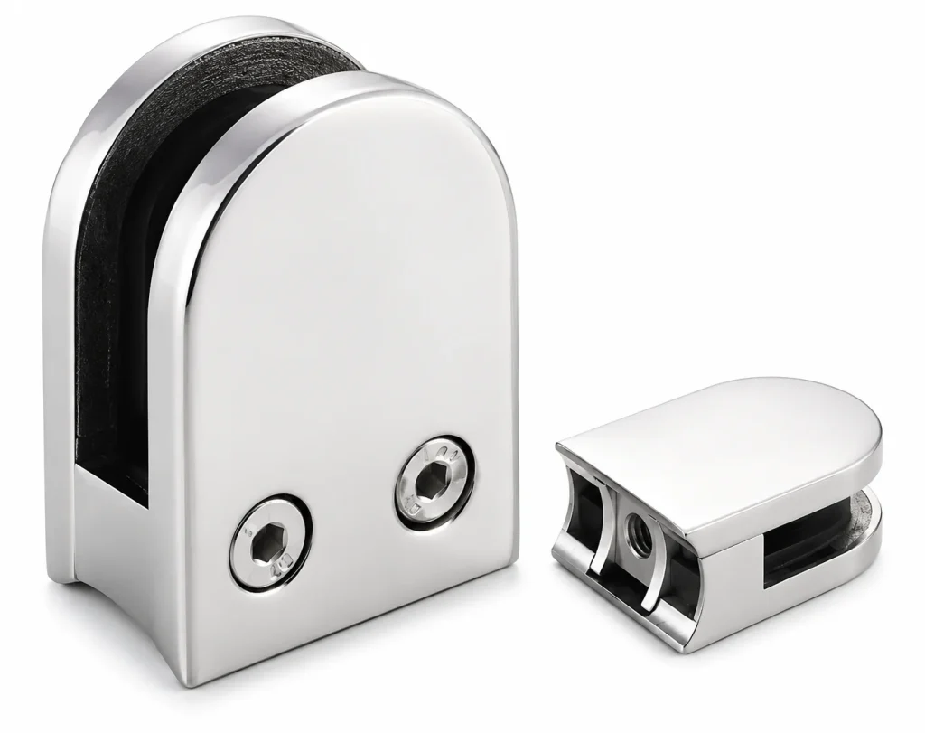 SOPORTE VIDRIO CLIP C-304
