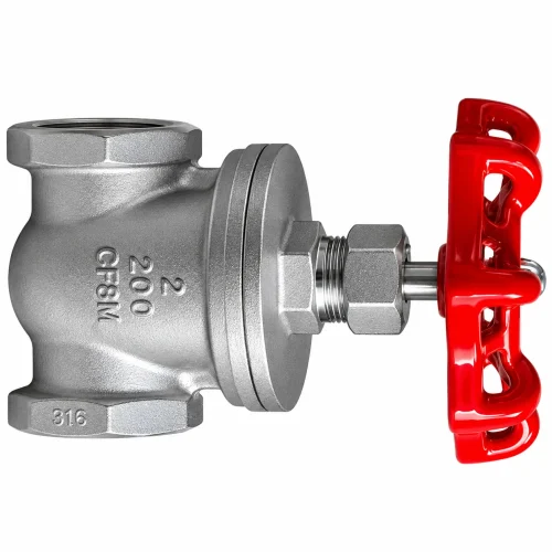 VÁLVULA COMPUERTA INOXIDABLE 316 (CF8M) 200 PSIG ROSCA NPT TIPO INDUSTRIAL SUN