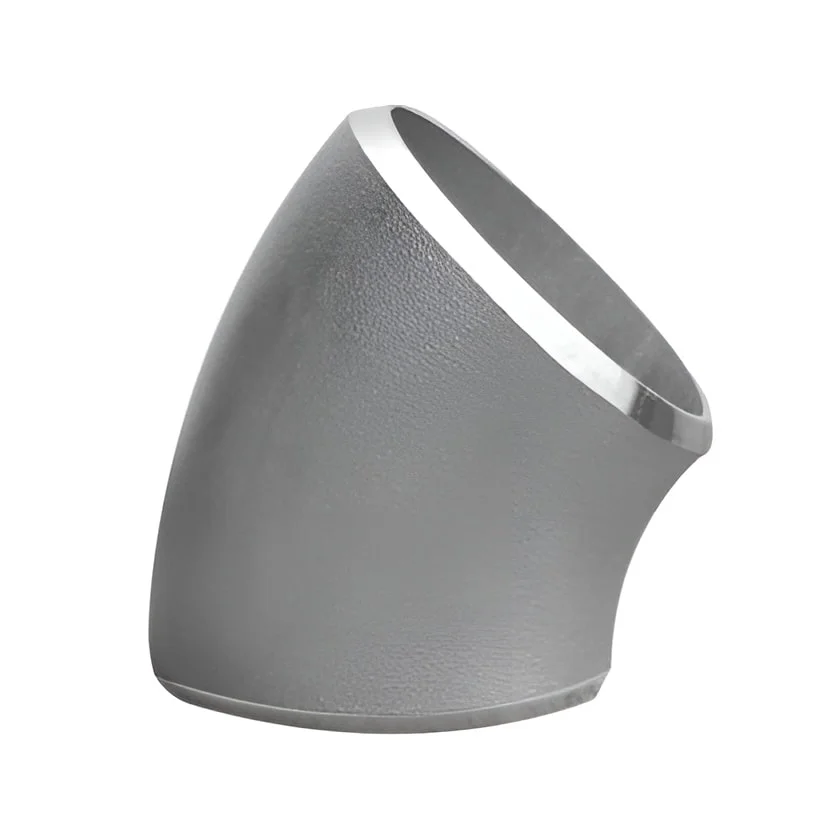 CODO X 45 ACERO INOXIDABLE ASTM A403 304L SCH-10S LONG RADIUS ASME  ANSI B16.9 SOLDABLE BW (BUTT WELD)
