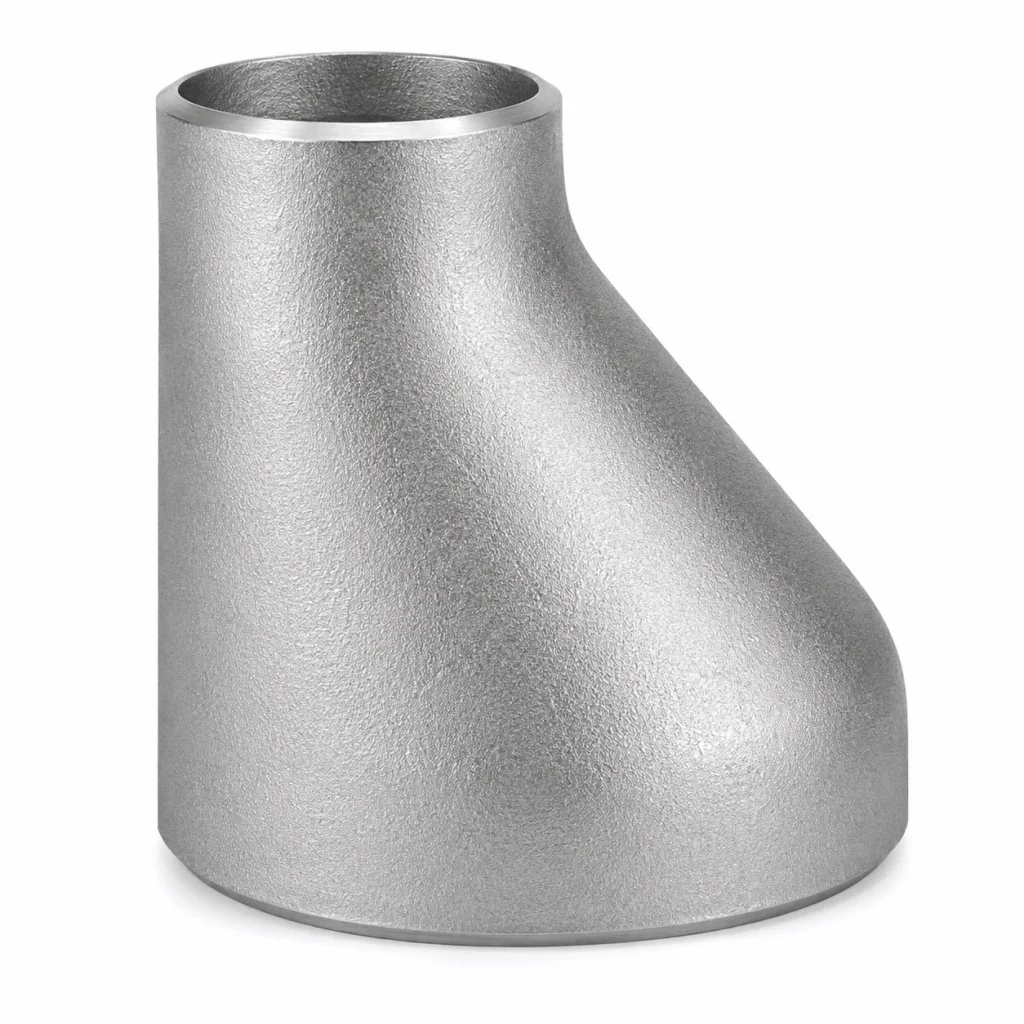 REDUCCIÓN EXCÉNTRICA ACERO INOXIDABLE ASTM A403 304L SCH-10S ASME  ANSI B16.9 SOLDABLE BW (BUTT WELD)