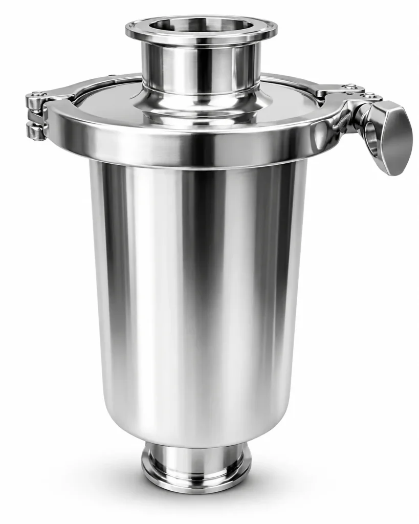 FILTRO TUBULAR SANITARIO 304 MESH 50 CLAMP