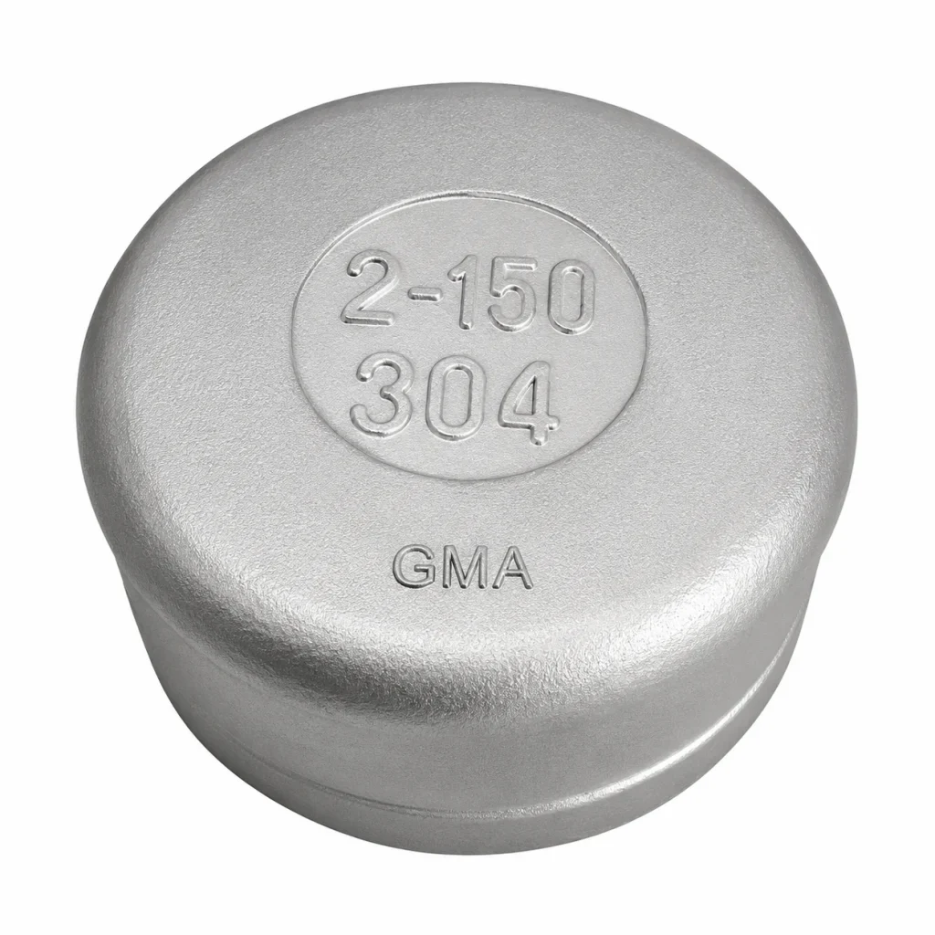 TAPÓN HEMBRA AC. INOX. C-304 CROSCA X 150 LBS
