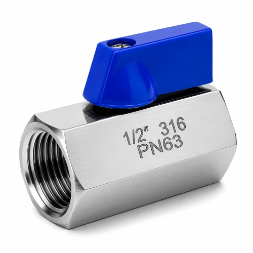 MINI VALVULA BOLA INOXIDABLE C-316