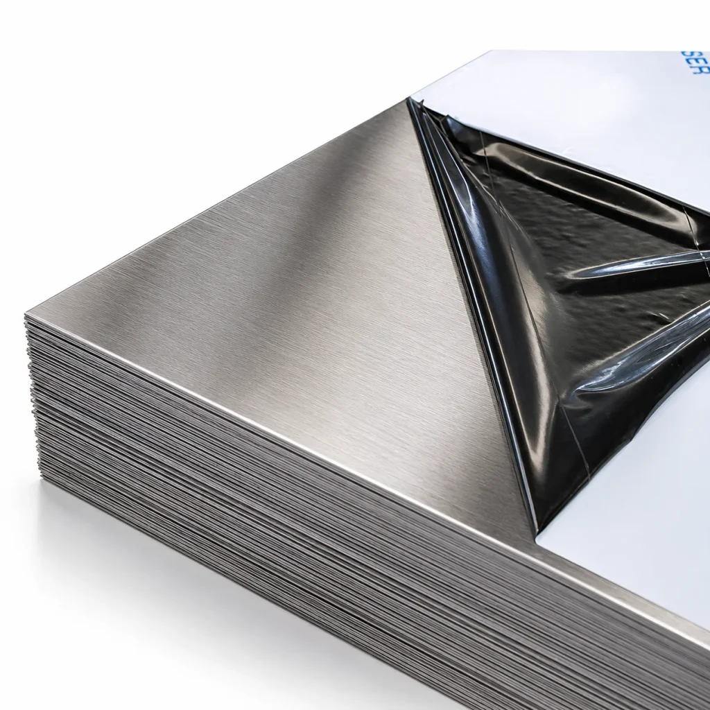 PLANCHAS DE ACERO INOXIDABLE ASTM A240  2BPVC MATE