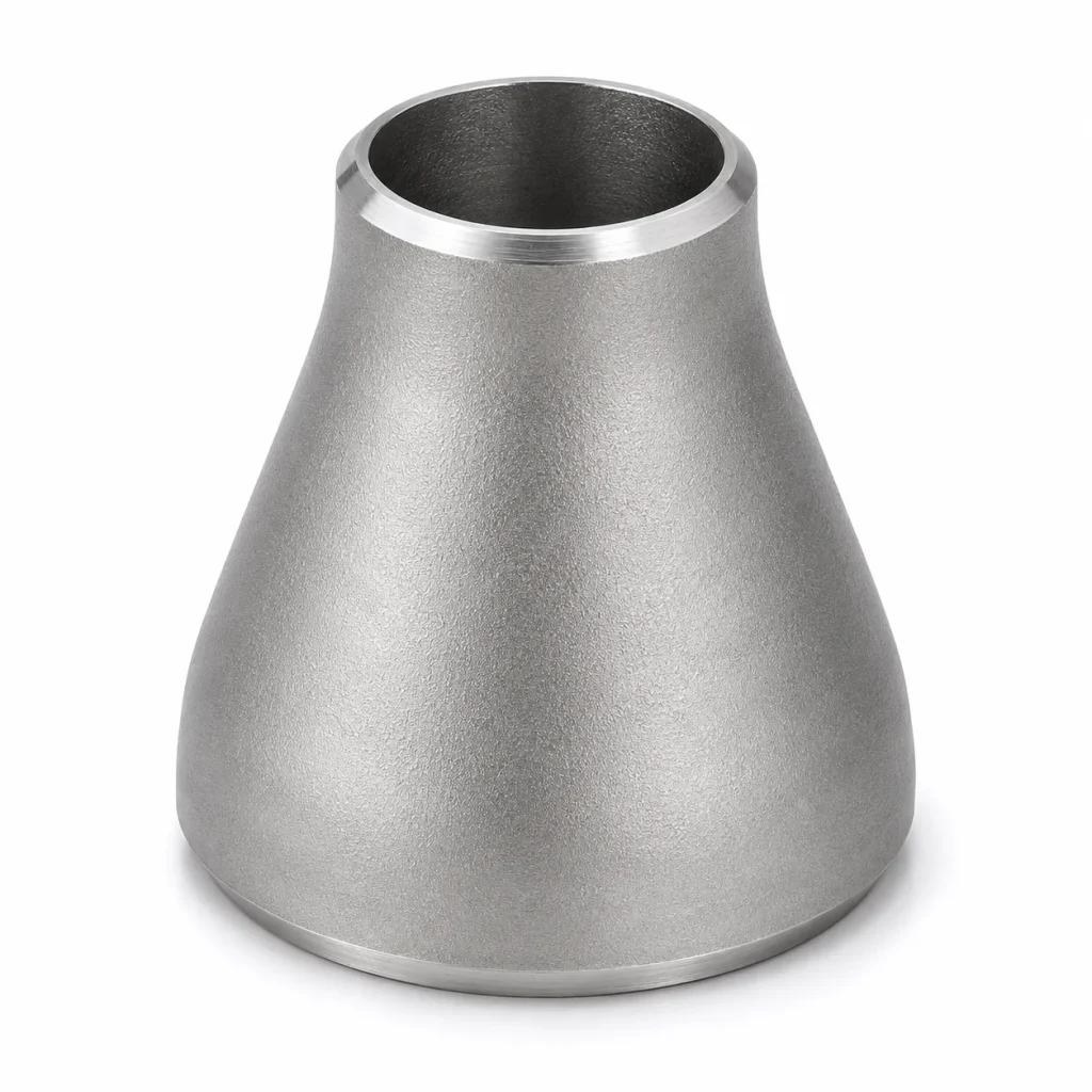 REDUCCIÓN CONCÉNTRICA ACERO INOXIDABLE ASTM A403 304L SCH-40S ASME  ANSI B16.9 SOLDABLE BW (BUTT WELD)