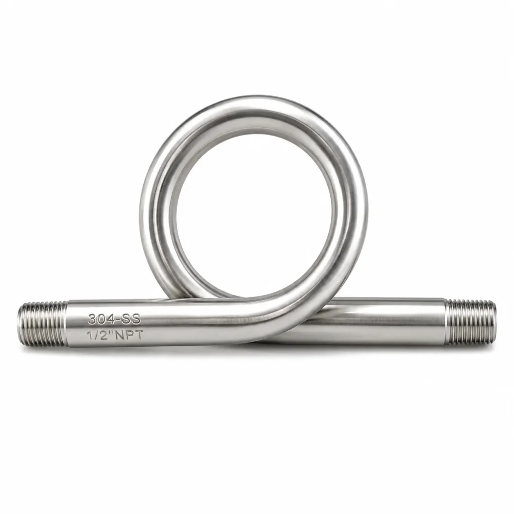 SIFON ROSCADO INOXIDABLE C-304 NPT X 150LBS
