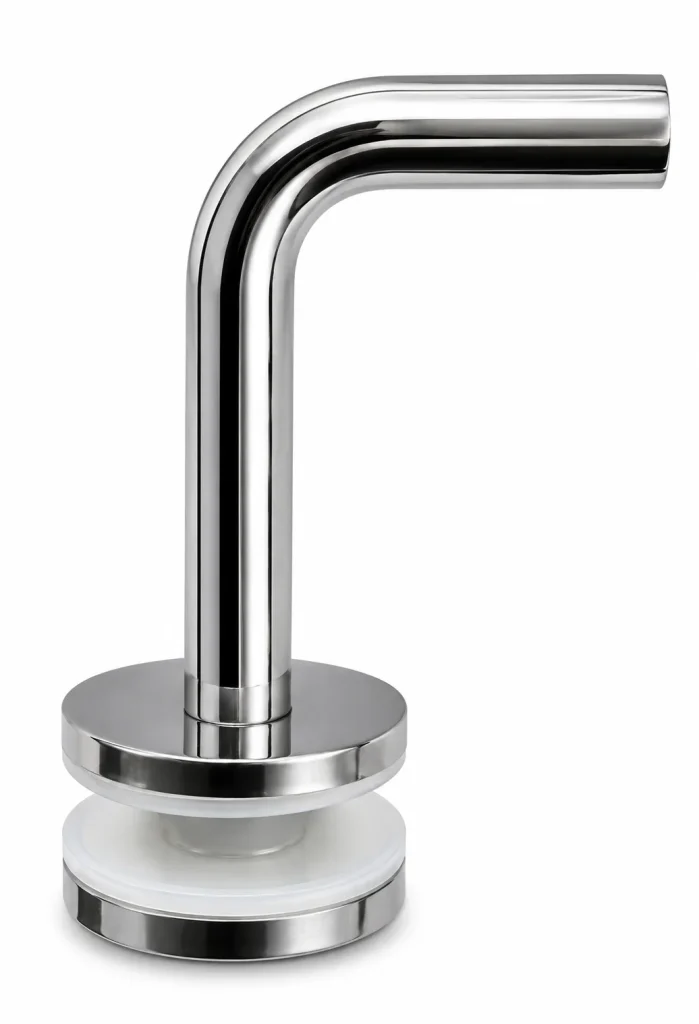 SOPORTE VIDRIO TIPO L C-304
