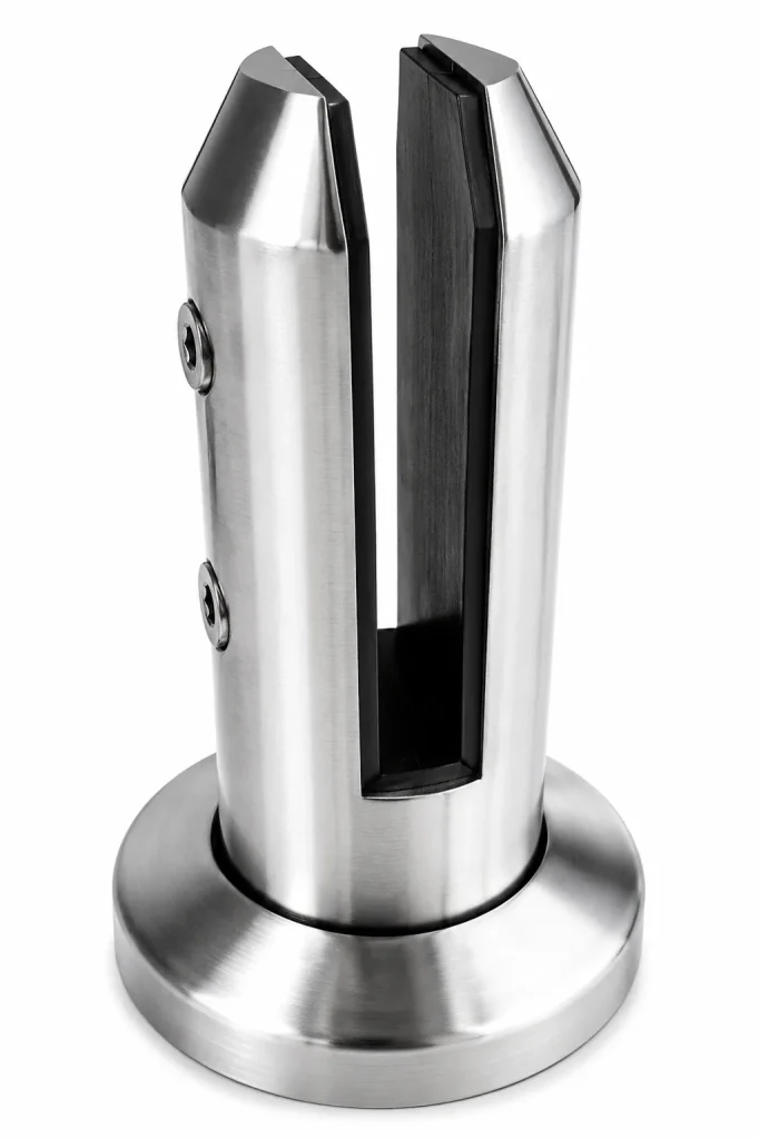 SOPORTE VIDRIO PARA PISO C-304