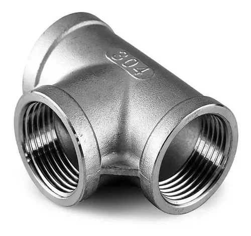 TEE AC. INOX. C-304 CROSCA X 150 LBS