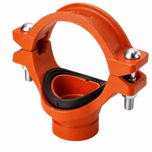 TEE MECANICA RANURADA FIERRO DUCTIL ASTM A-536 CERTIFICACION UL-FM MOD. 3G