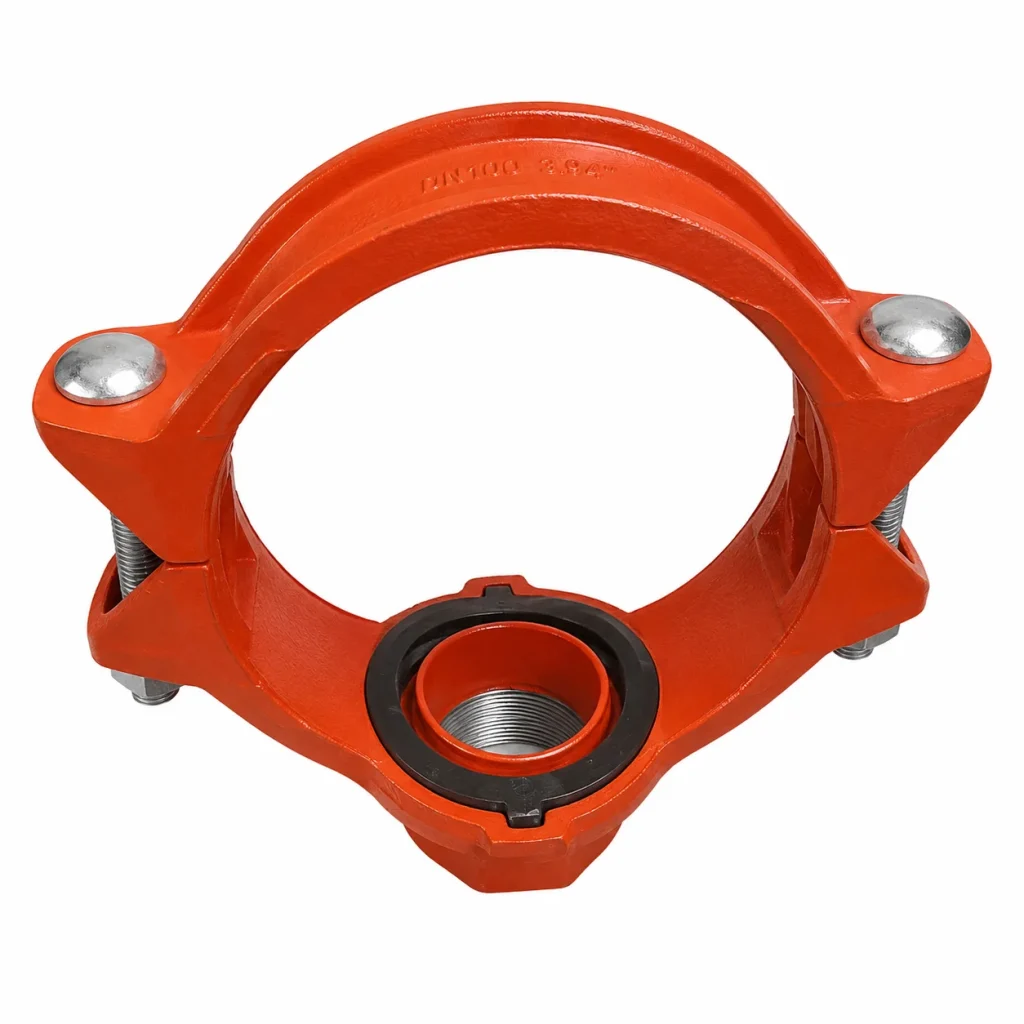 TEE MECANICA ROSCADA FIERRO DUCTIL ASTM A536 MOD. 3J