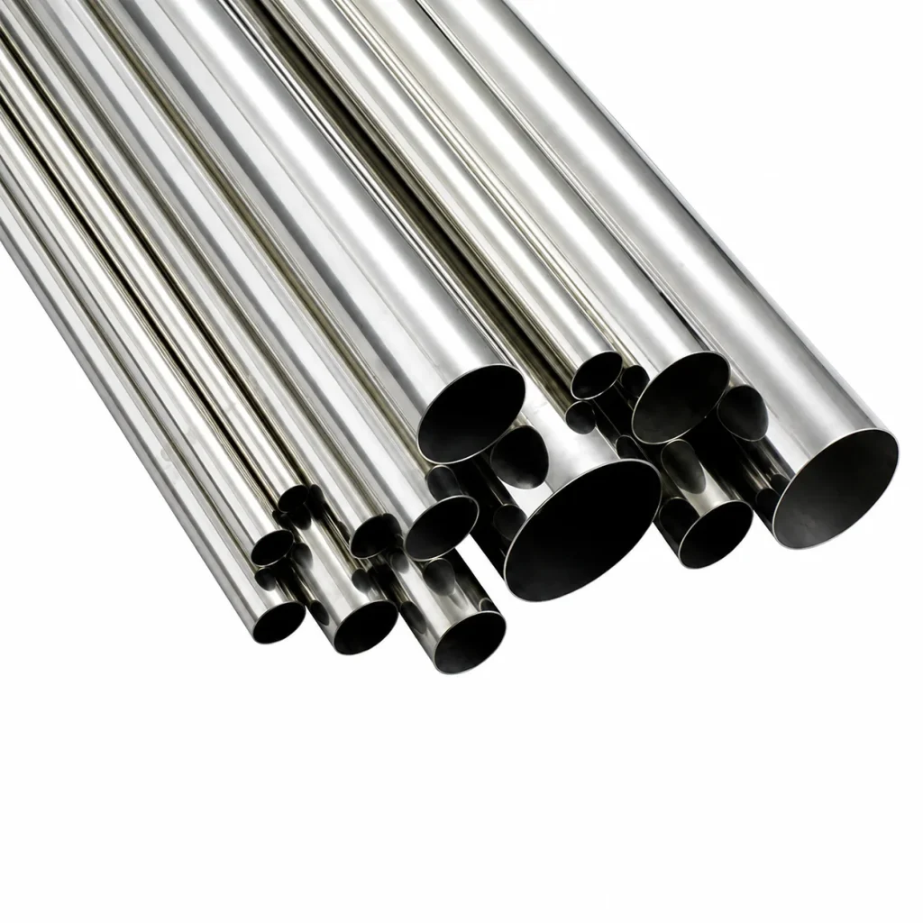 TUBO REDONDO ORNAMENTAL OD A-554 CALIDAD 304