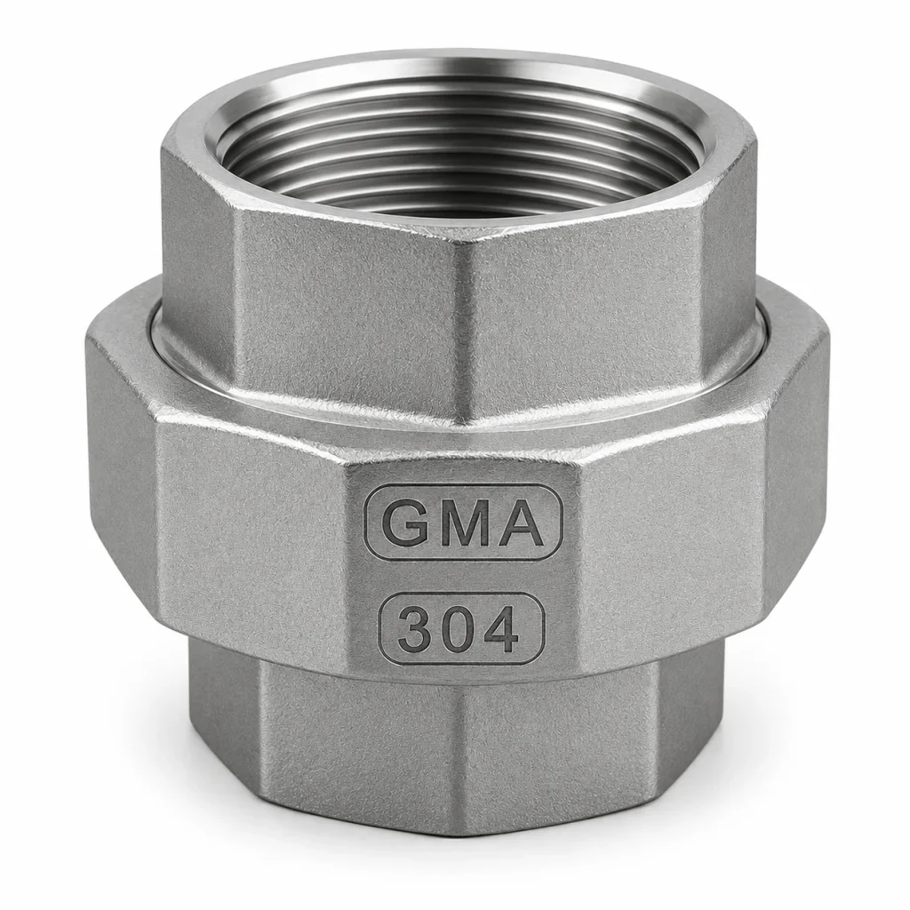 UNION UNIVERSAL AC. INOX. C-304 CROSCA X 150 LBS