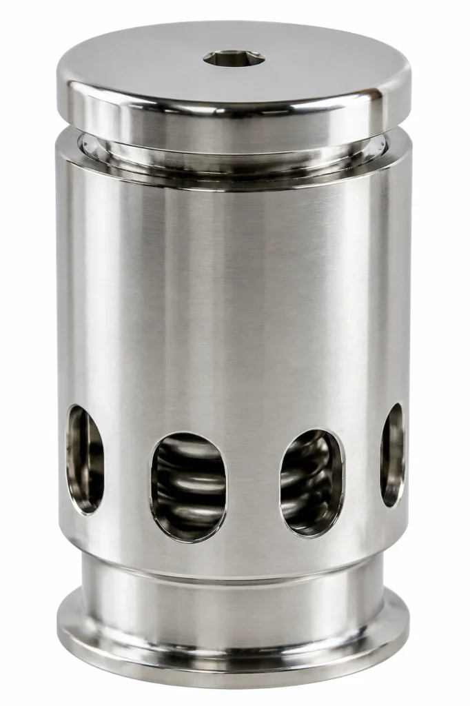 VÁLVULA ALIVIO DE VACIO CON CLAMP