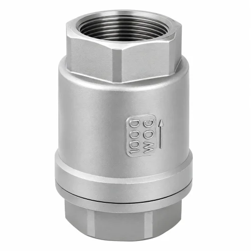 VÁLVULA CHECK VERTICAL INOXIDABLE 316 (CF8M) 1000 WOG ROSCA NPT
