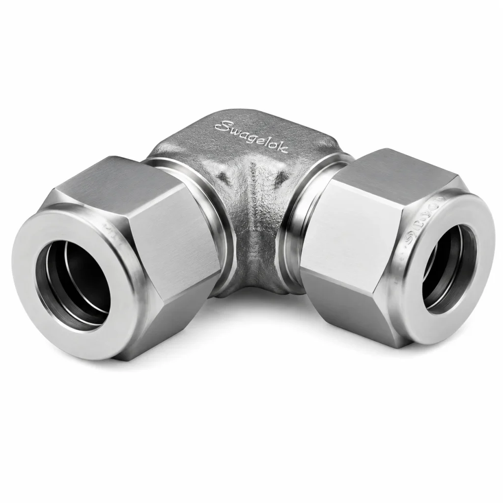 Unión Codo Acero Inox OD Tubo SS316