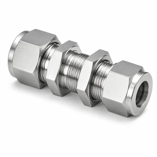 Unión Recta Acero Inox OD Tubo SS316