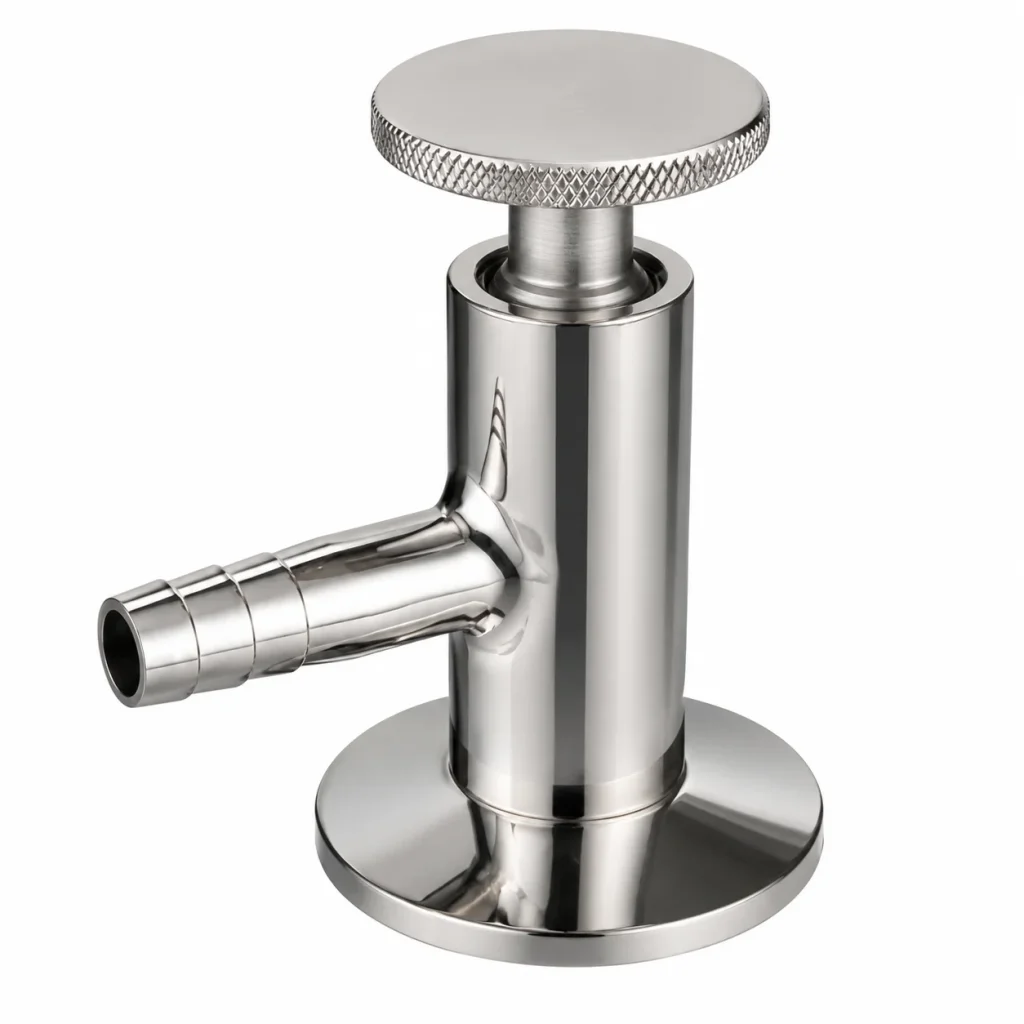 VÁLVULA SANITARIA TOMA MUESTRA CLAMP C-316L